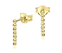 Gold Plated Silver Stud Earring STS-3269-GP